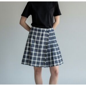 Cambridge Uniforms Plaid Pleated School Kilt Skirt Size 30/31 Made In Canada